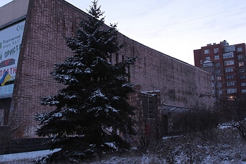 Ehemaliges Kino in Mariupol